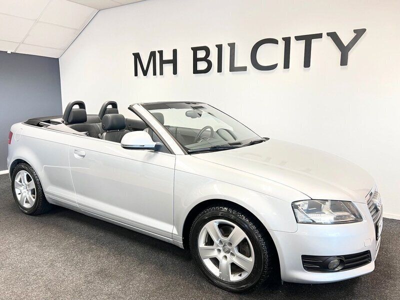 Gul (silver) Begagnad 2010 Audi A3 Cabriolet Cab | 85 000 kr (Marknadspris) - Bild 1/4