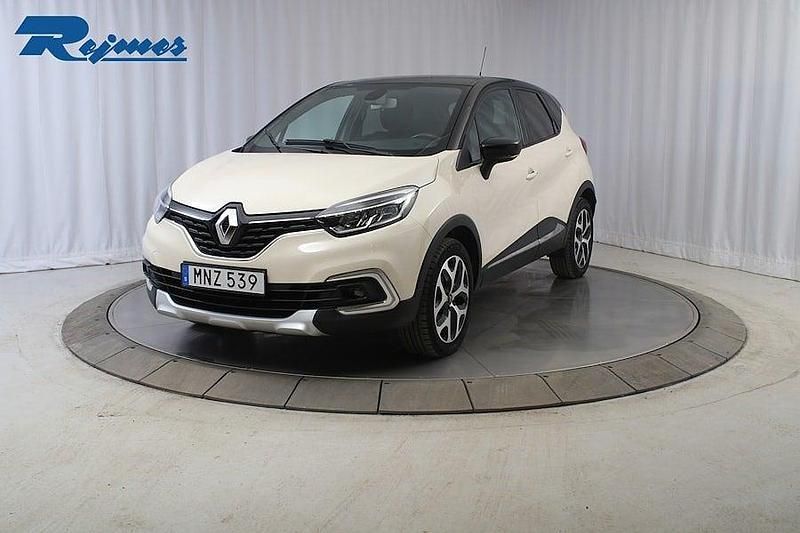 Begagnad Renault Captur Intens 90 HK (66 kW) 2018 Vit d/svart gne SUV
