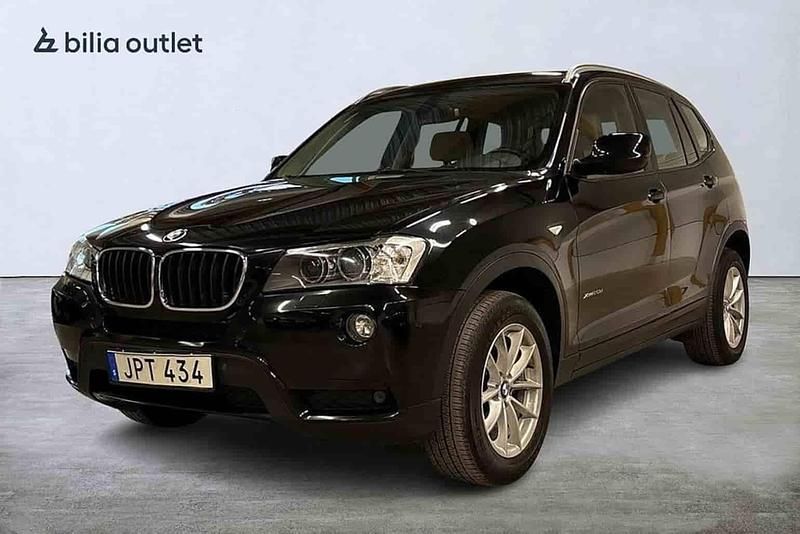 Svart Begagnad 2012 BMW X3 SUV | 104 900 kr - Bild 1/1
