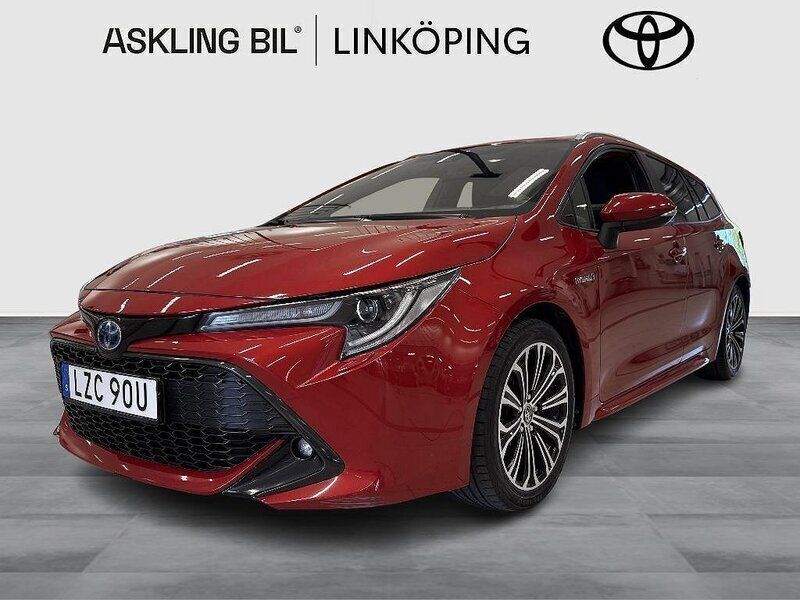 Röd Begagnad 2019 Toyota Corolla Style Kombi | 204 900 kr (Marknadspris) - Bild 1/3