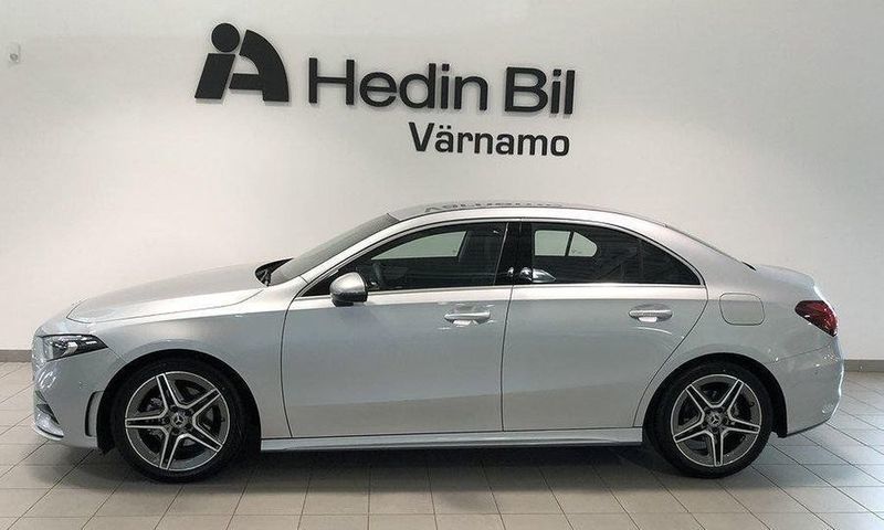 Begagnad Mercedes A180 AMG 116 HK (85 kW) 2018 Silver Sedan