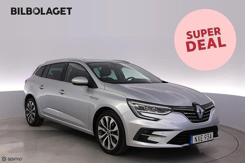 Grå Begagnad 2023 Renault Mégane GrandTour Techno Kombi | 199 500 kr (Marknadspris) - Bild 1/4