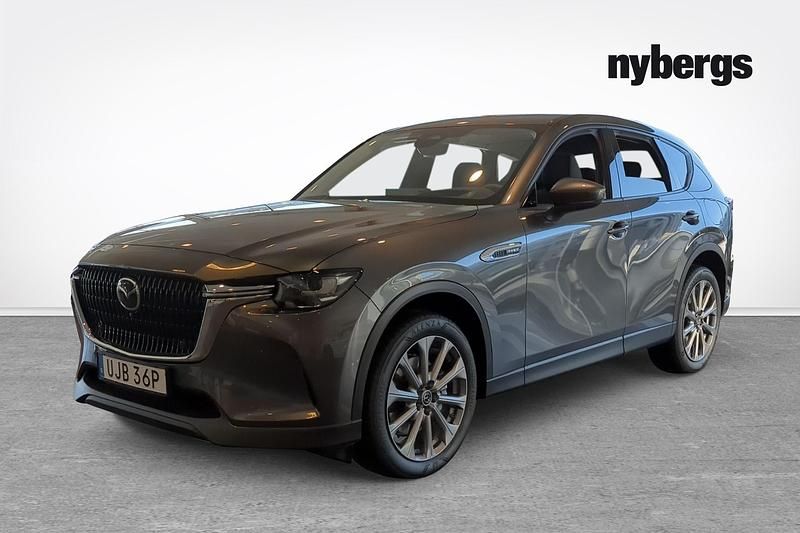Grå Ny 2025 Mazda CX-60 Exclusive-Line SUV | 559 900 kr - Bild 1/4