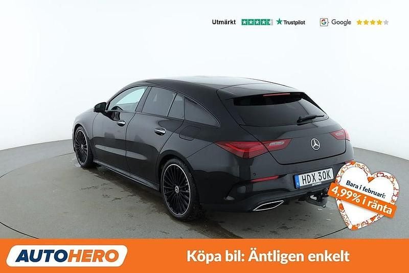 Begagnad Mercedes CLA200 Shooting Brake AMG line 165 HK (121 kW) 2025 Svart Kombi