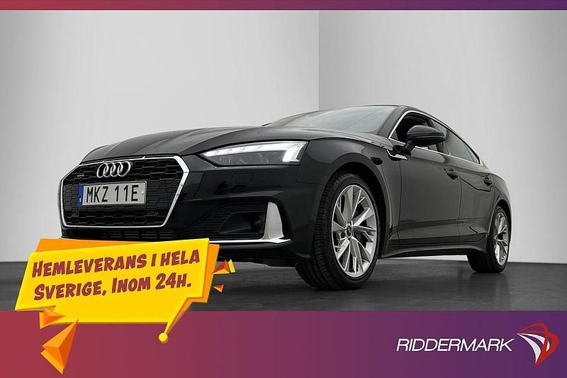 Begagnad Audi A5 Sportback Advanced 2021 Svart Halvkombi