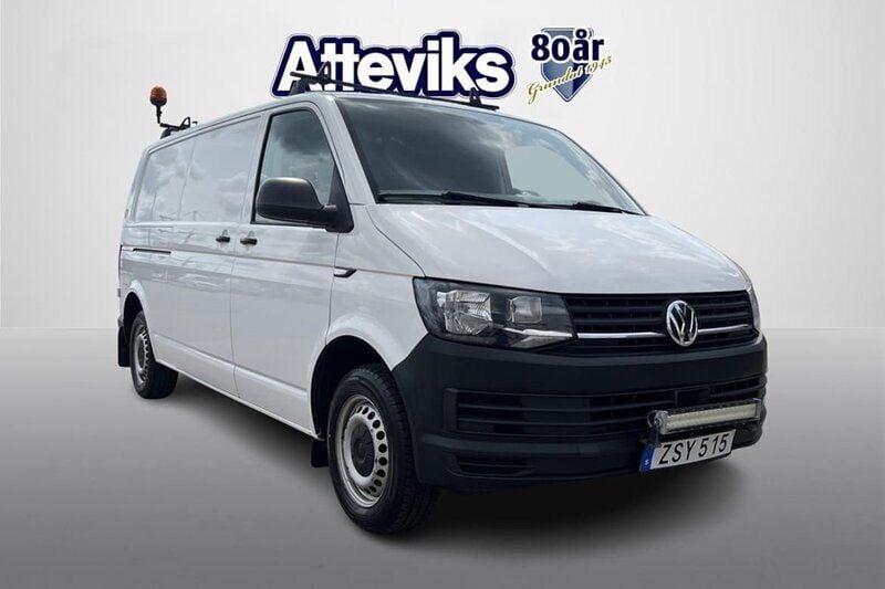 Vit Begagnad 2018 VW T6 Van | 164 700 kr (Bra pris) - Bild 1/4