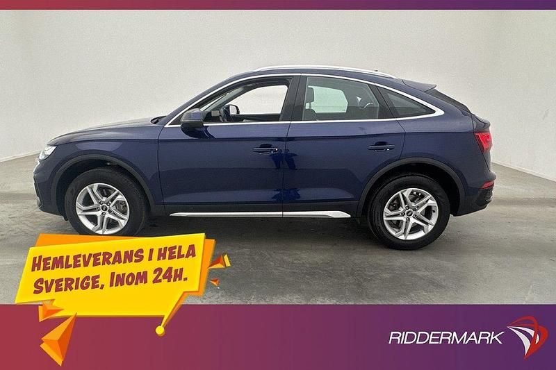 Blå Begagnad 2021 Audi Q5 SUV | 378 900 kr (Marknadspris) - Bild 1/3