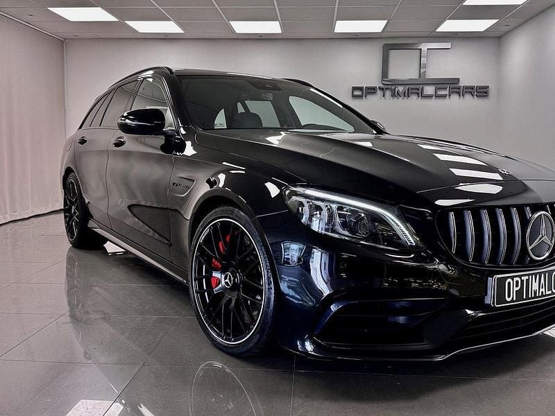 Begagnad Mercedes C63S AMG AMG 510 HK (375 kW) 2019 Svart (svart met.) Kombi
