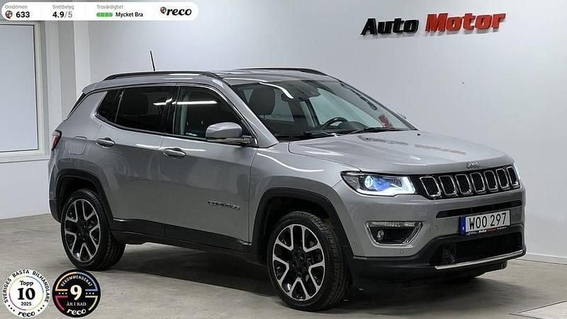Grå Begagnad 2019 Jeep Compass SUV | 189 900 kr (Marknadspris) - Bild 1/4