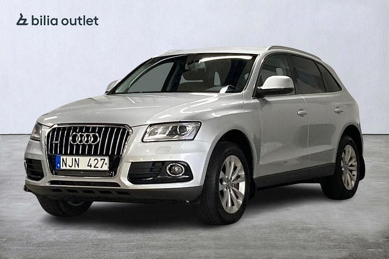 Silver Begagnad 2013 Audi Q5 Design SUV | 144 900 kr (Marknadspris) - Bild 1/3