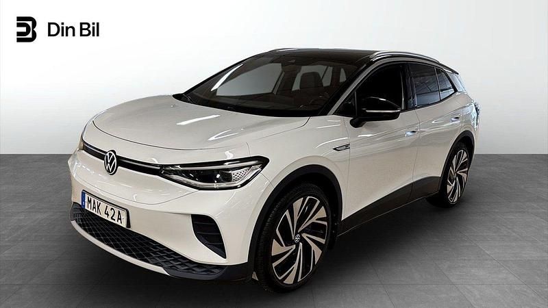 Vit Begagnad 2021 VW ID.4 Pro Performance SUV | 329 800 kr (Dyr) - Bild 1/4