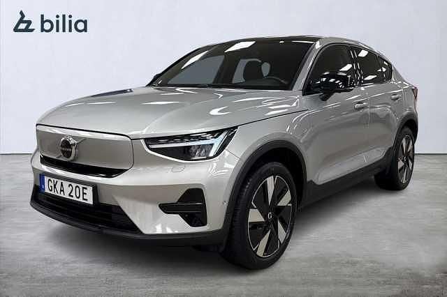 Silver Begagnad 2024 Volvo EC40 Single Motor Extended Range SUV | 399 900 kr (Bra pris) - Bild 1/3