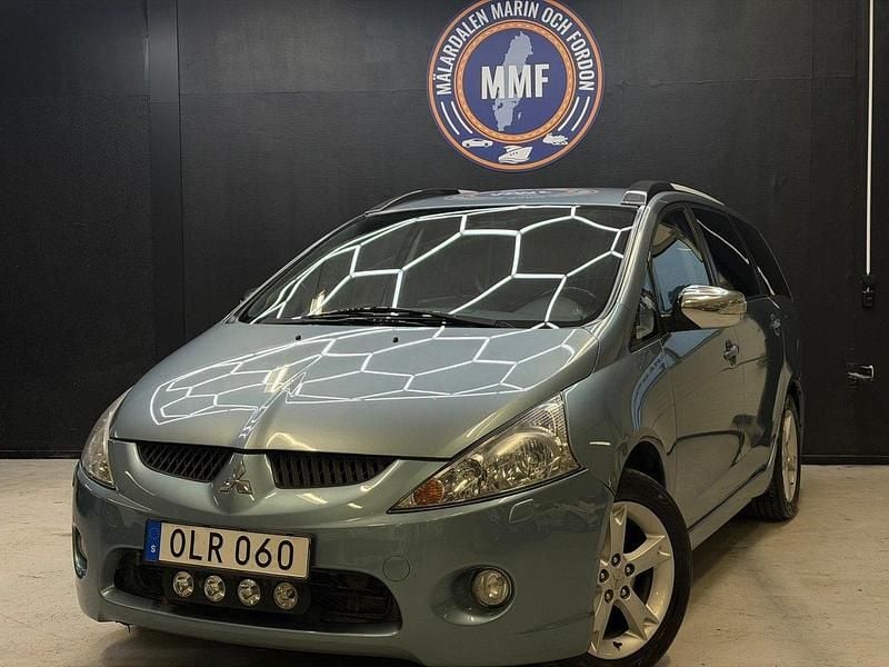 Silver Begagnad 2008 Mitsubishi Grandis Minibuss | 54 800 kr (Lite dyr) - Bild 1/4