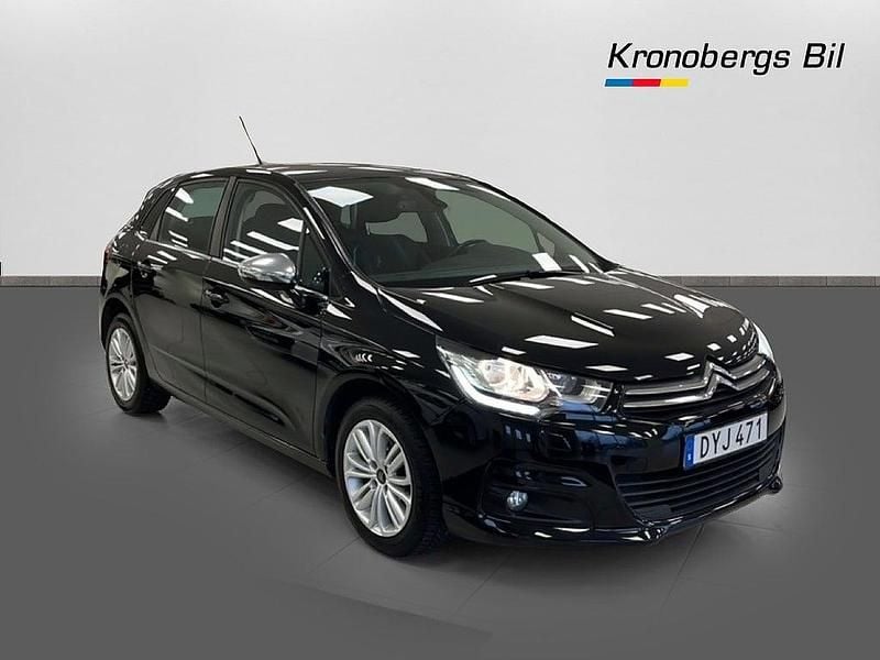 Begagnad Citroën C4 131 HK (96 kW) 2016 Svart Halvkombi