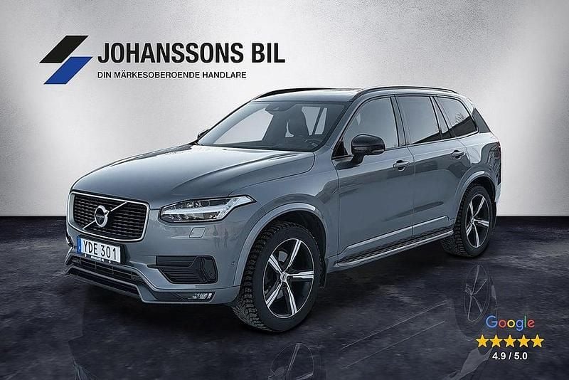 Begagnad Volvo XC90 R-Design 224 HK (164 kW) 2016 Grå SUV