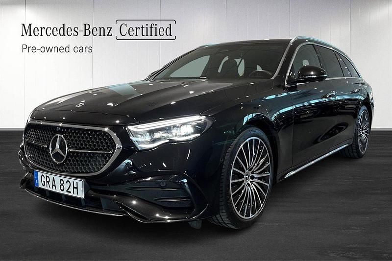 Svart Begagnad 2025 Mercedes E300 AMG Kombi | 669 000 kr (Superpris) - Bild 1/4