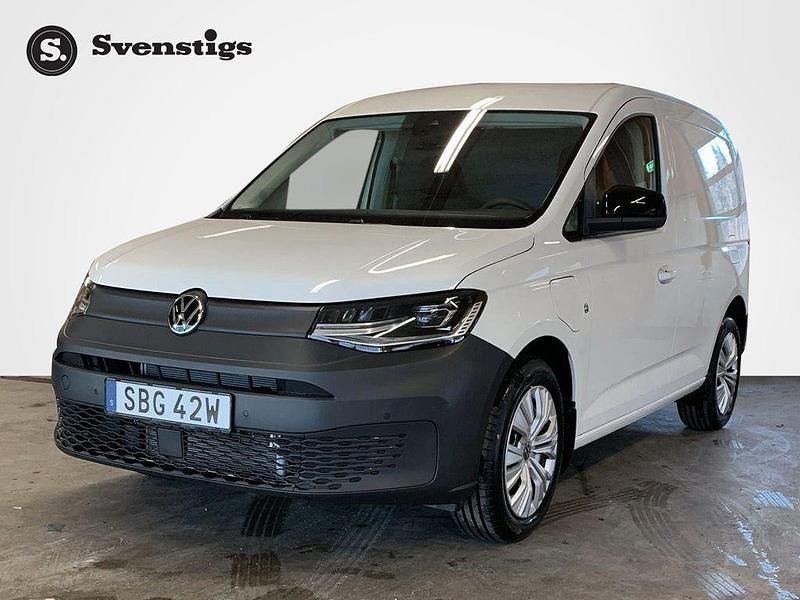 Vit (candyvit) Ny 2025 VW Caddy Minibuss | 528 000 kr (Lite dyr) - Bild 1/4