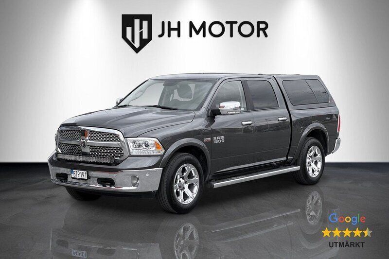 Mörkgrå (svart) Begagnad 2018 Dodge Ram Pickup | 399 900 kr (Marknadspris) - Bild 1/4