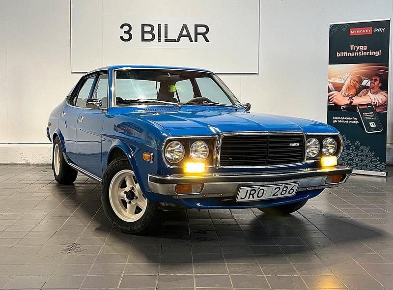 Blå Begagnad 1977 Mazda 929 Sedan | 119 900 kr - Bild 1/4