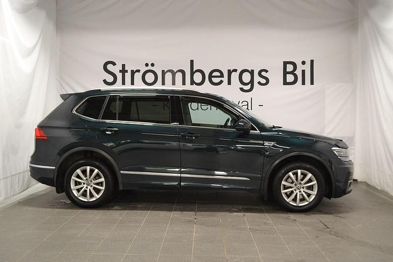 Begagnad VW Tiguan Allspace 192 HK (141 kW) 2018 Grön SUV