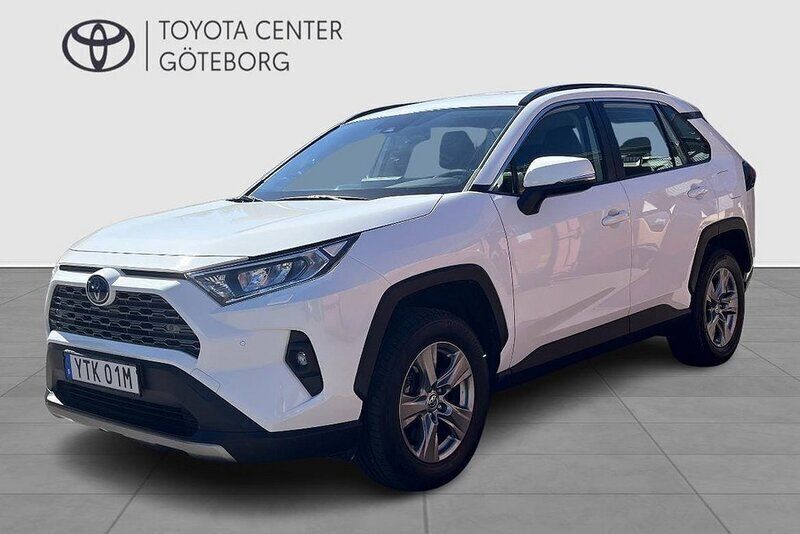 Vit Begagnad 2022 Toyota RAV4 Hybrid Active SUV | 364 900 kr (Marknadspris) - Bild 1/3