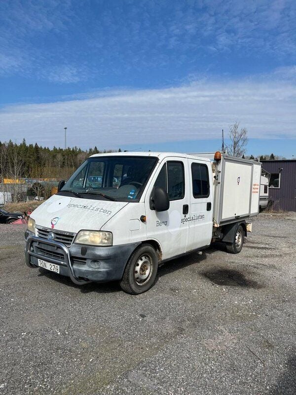 Vit Begagnad 2003 Fiat Ducato Van | 20 000 kr - Bild 1/4