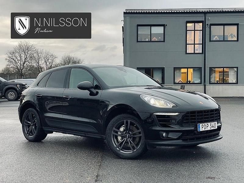 Svart Begagnad 2016 Porsche Macan S SUV | 269 000 kr (Bra pris) - Bild 1/4