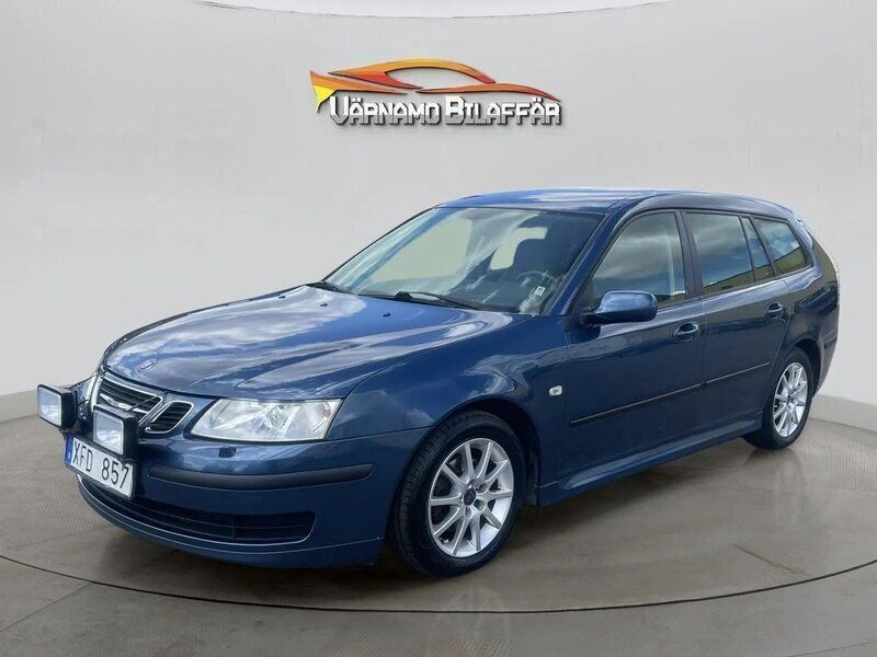 Blå Begagnad 2006 Saab 9-3 Linear Kombi | 39 000 kr (Marknadspris) - Bild 1/4