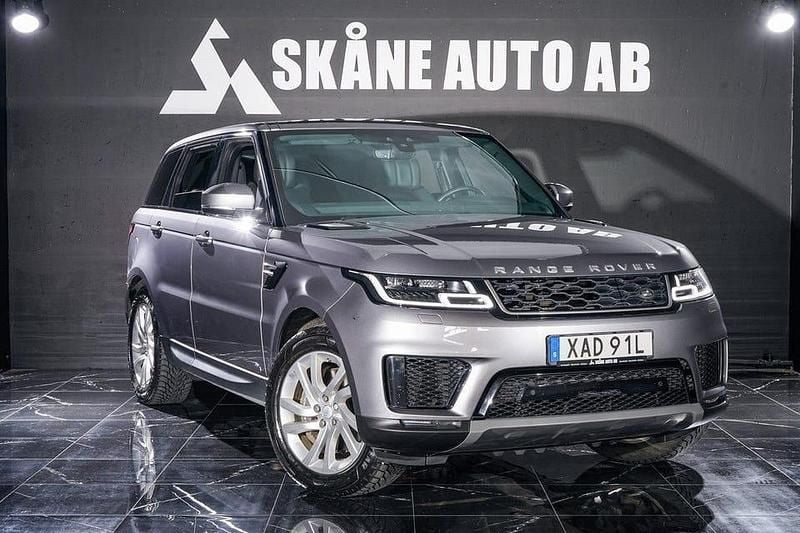Grå Begagnad 2021 Land Rover Range Rover Sport SE SUV | 719 900 kr (Lite dyr) - Bild 1/4