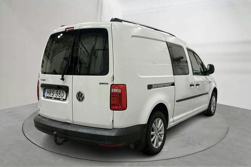 Begagnad VW Caddy Maxi 110 HK (80 kW) 2020 Vit Minibuss