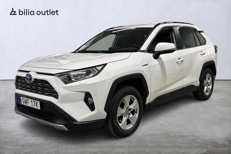 Vit Begagnad 2020 Toyota RAV4 Hybrid Active SUV | 230 000 kr (Bra pris) - Bild 1/4