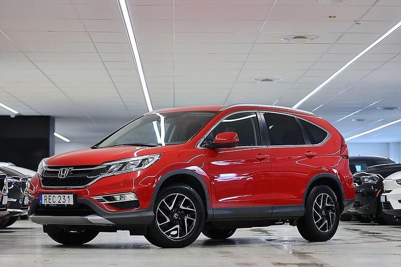 Begagnad Honda CR-V Elegance Plus 155 HK (114 kW) 2018 Röd SUV