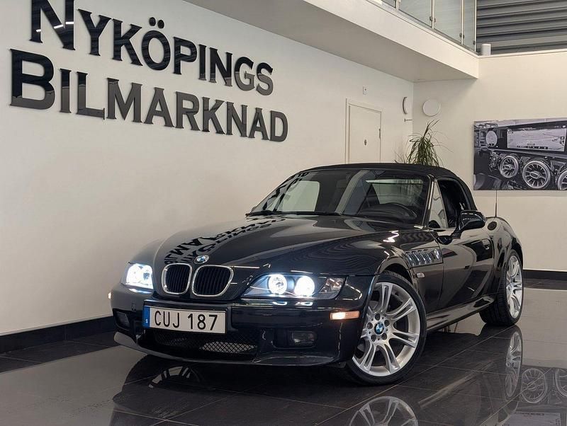 Svart Begagnad 2002 BMW Z3 Cab | 114 900 kr (Bra pris) - Bild 1/4
