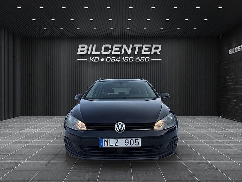 Begagnad VW Golf VII 105 HK (77 kW) 2013 Svart Kombi