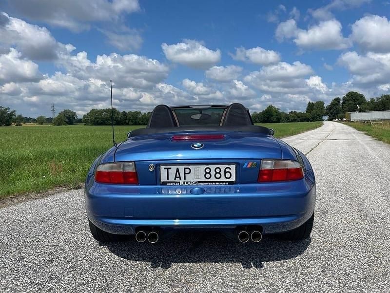 Begagnad BMW Z3 321 HK (236 kW) 1997 Blå Cab
