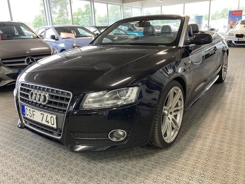 Svart Begagnad 2009 Audi A5 Cabriolet Comfort Cab | 119 900 kr - Bild 1/4