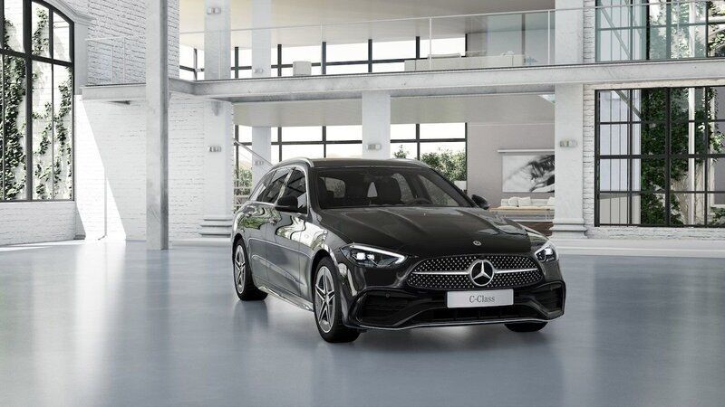 Svart Ny 2025 Mercedes C300e Kombi | 579 000 kr (Bra pris) - Bild 1/4
