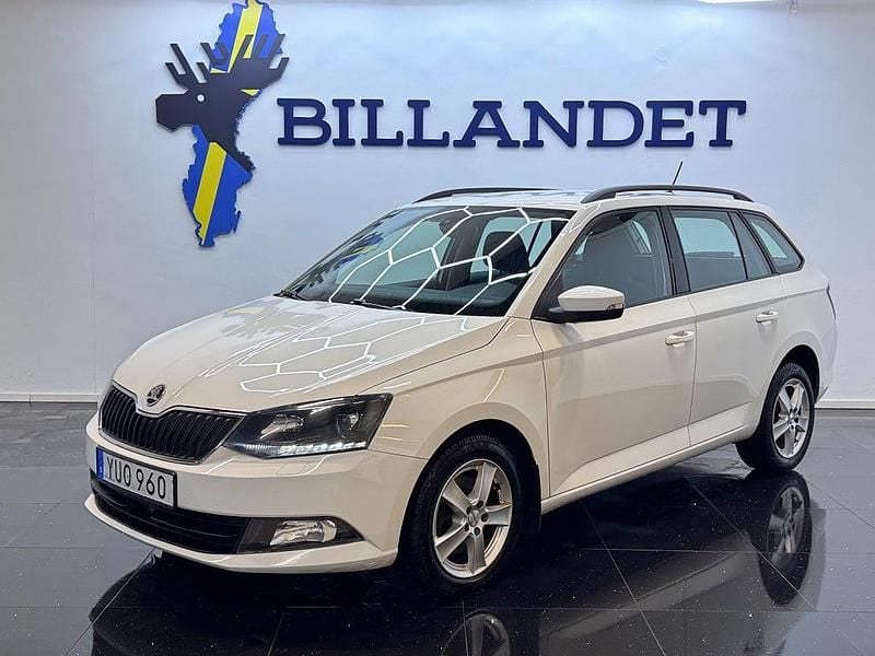 Begagnad Skoda Fabia Style 110 HK (80 kW) 2017 Vit Kombi