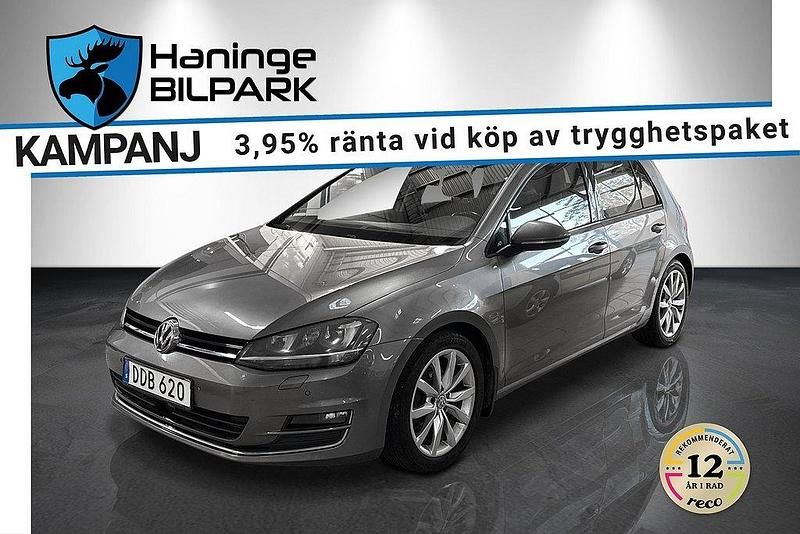 Grå Begagnad 2013 VW Golf VII GT Halvkombi | 109 900 kr (Marknadspris) - Bild 1/2