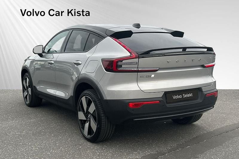Ny Volvo EC40 Performance 328 kW (447 HK) 2025 Silver SUV