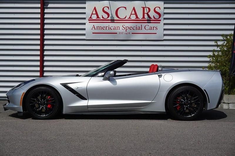 Begagnad Chevrolet Corvette Stingray 461 HK (339 kW) 2016 Silver Cab