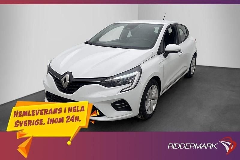 Vit Begagnad 2023 Renault Clio V Zen Halvkombi | 209 800 kr (Bra pris) - Bild 1/3