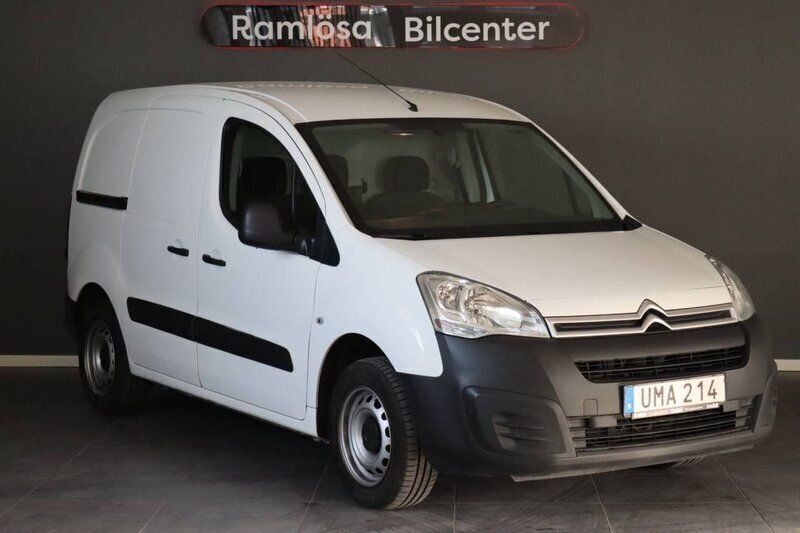 Begagnad Citroën Berlingo 75 HK (55 kW) 2018 Vit Minibuss