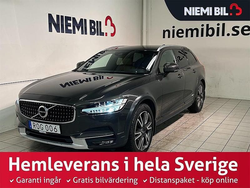 Mörkgrå (grå metallic) Begagnad 2018 Volvo V90 CC Inscription Kombi | 339 900 kr (Lite dyr) - Bild 1/3