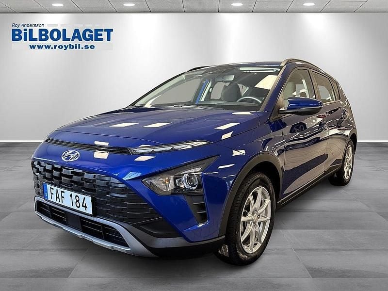 Blå Begagnad 2023 Hyundai Bayon Essential SUV | 179 000 kr (Marknadspris) - Bild 1/4