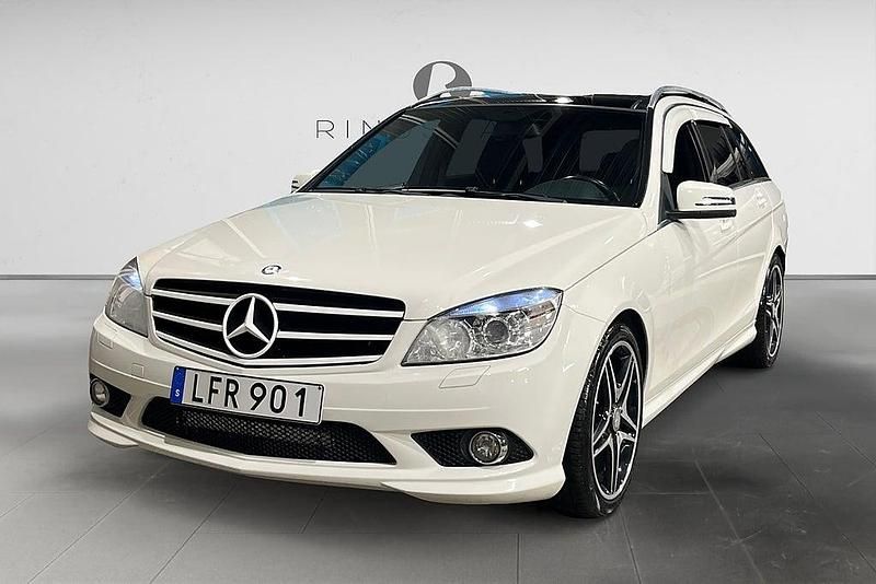 Vit Begagnad 2011 Mercedes C220 Avantgarde Kombi | 99 900 kr (Marknadspris) - Bild 1/3