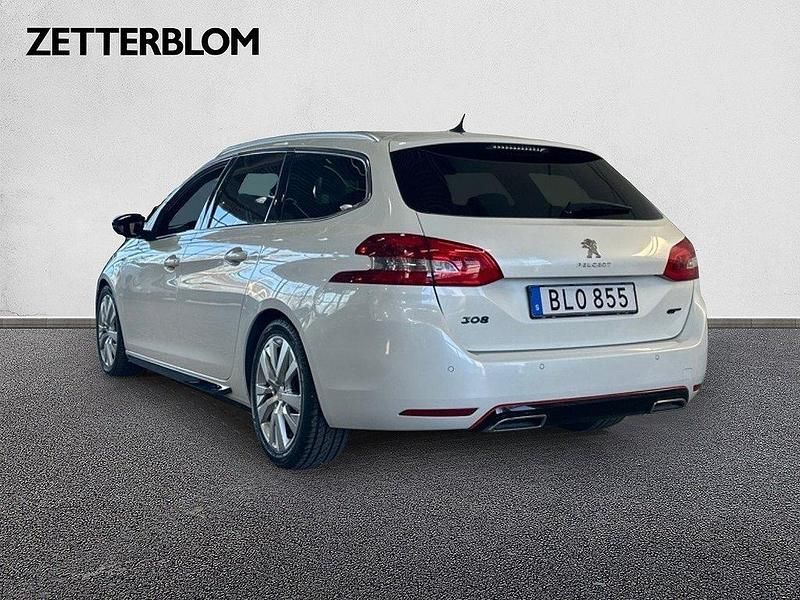 Begagnad Peugeot 308 GT 181 HK (133 kW) 2016 Vit Kombi
