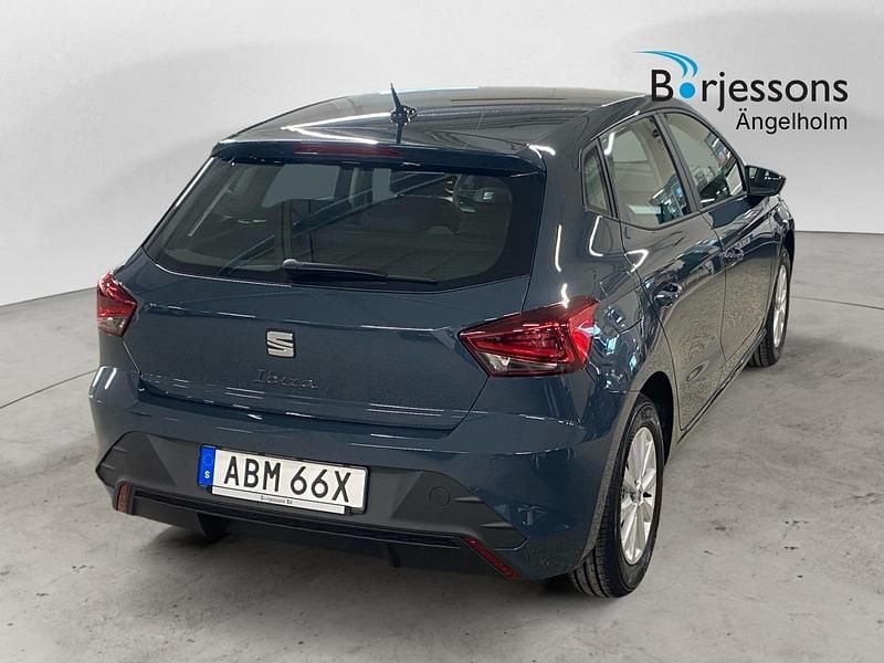Ny Seat Ibiza 2026 Blå Halvkombi
