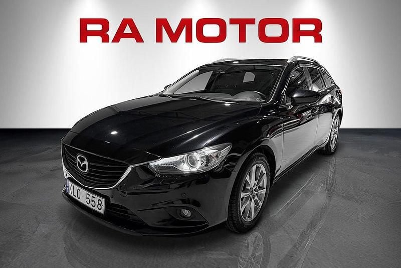 Svart Begagnad 2012 Mazda 6 Sky Kombi | 129 900 kr (Marknadspris) - Bild 1/4
