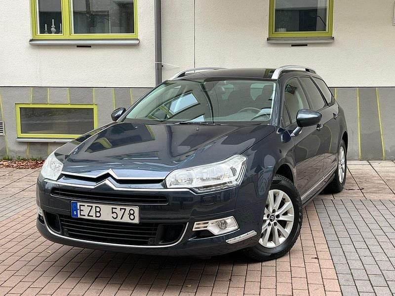 Mörkblå Begagnad 2011 Citroën C5 Kombi | 47 900 kr (Bra pris) - Bild 1/4